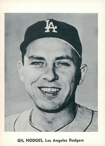 1960 Jay Publishing Los Angeles Dodgers #NNO Gil Hodges Front
