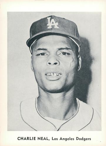 1960 Jay Publishing Los Angeles Dodgers #NNO Charlie Neal Front
