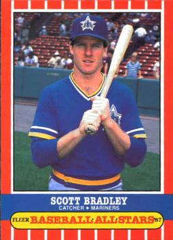 1987 Fleer Baseball All-Stars #5 Scott Bradley Front