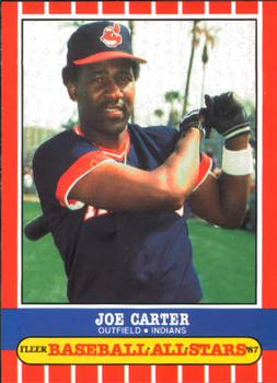 1987 Fleer Baseball All-Stars #8 Joe Carter Front