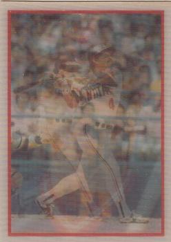 1987 Sportflics #60 Tony Bernazard Front
