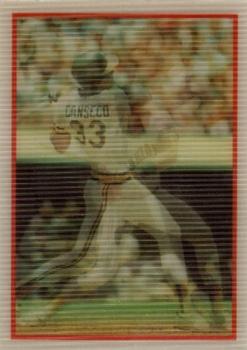 1987 Sportflics #90 Jose Canseco Front