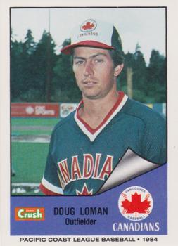 1984 Cramer Vancouver Canadians #28 Doug Loman Front