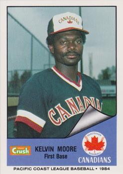 1984 Cramer Vancouver Canadians #31 Kelvin Moore Front