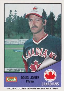 1984 Cramer Vancouver Canadians #39 Doug Jones Front