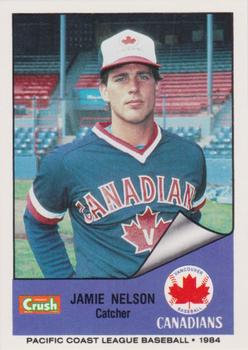 1984 Cramer Vancouver Canadians #43 Jamie Nelson Front