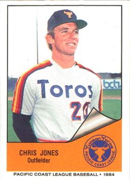 1984 Cramer Tucson Toros #52 Chris Jones Front