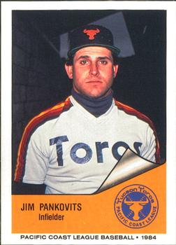 1984 Cramer Tucson Toros #61 Jim Pankovits Front