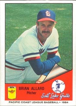 1984 Cramer Salt Lake City Gulls #171 Brian Allard Front