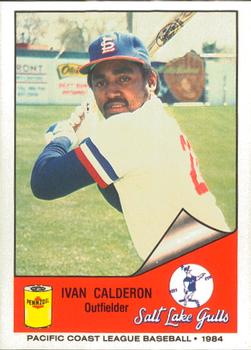 1984 Cramer Salt Lake City Gulls #173 Ivan Calderon Front