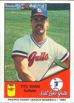 1984 Cramer Salt Lake City Gulls #174 Tito Nanni Front