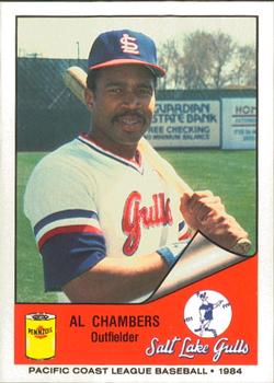 1984 Cramer Salt Lake City Gulls #188 Al Chambers Front