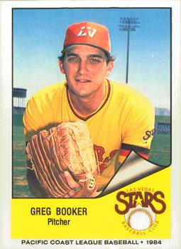 1984 Cramer Las Vegas Stars #218 Greg Booker Front