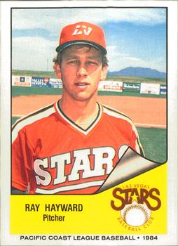 1984 Cramer Las Vegas Stars #219 Ray Hayward Front