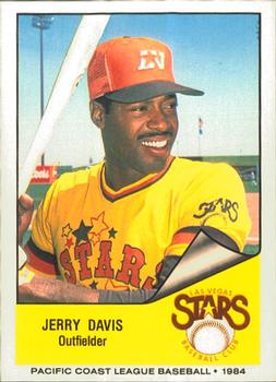 1984 Cramer Las Vegas Stars #222 Jerry Davis Front