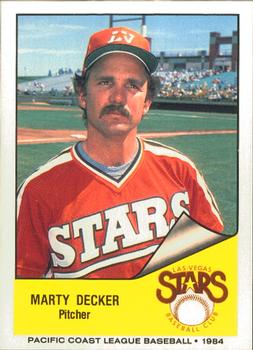 1984 Cramer Las Vegas Stars #226 Marty Decker Front
