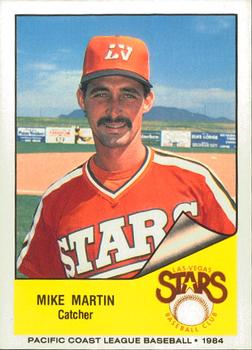 1984 Cramer Las Vegas Stars #227 Mike Martin Front