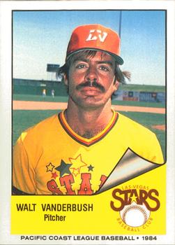 1984 Cramer Las Vegas Stars #229 Walt Vanderbush Front
