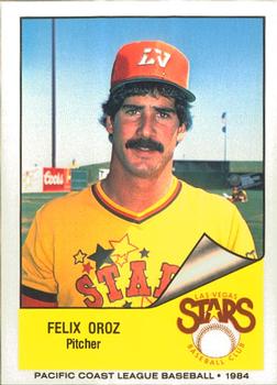 1984 Cramer Las Vegas Stars #233 Felix Oroz Front