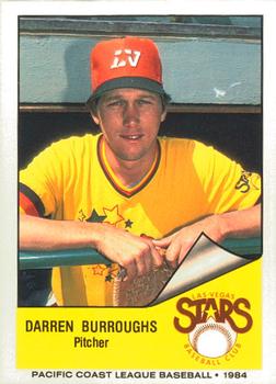 1984 Cramer Las Vegas Stars #235 Darren Burroughs Front