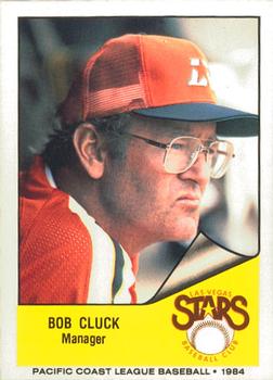 1984 Cramer Las Vegas Stars #239 Bob Cluck Front
