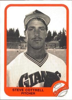 1984 Cramer Everett Giants #8 Steve Cottrell Front