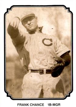 1987 TCMA 1907 Chicago Cubs #8 Frank Chance Front