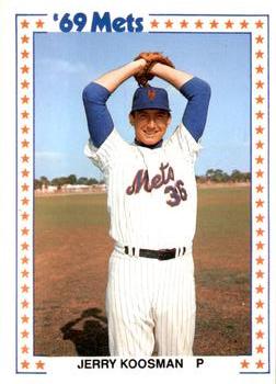 1987 TCMA 1969 New York Mets #4 Jerry Koosman Front