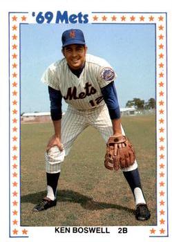 1987 TCMA 1969 New York Mets #9 Ken Boswell Front