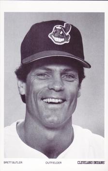1987 Cleveland Indians Photocards #NNO Brett Butler Front