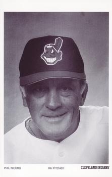1987 Cleveland Indians Photocards #NNO Phil Niekro Front