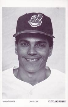 1987 Cleveland Indians Photocards #NNO Junior Noboa Front