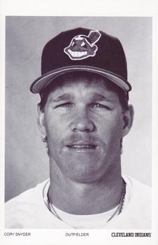 1987 Cleveland Indians Photocards #NNO Cory Snyder Front