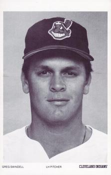 1987 Cleveland Indians Photocards #NNO Greg Swindell Front