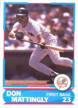 1988 Score Young Superstars Series II #1 Don Mattingly Front