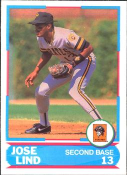 1988 Score Young Superstars Series II #4 Jose Lind Front
