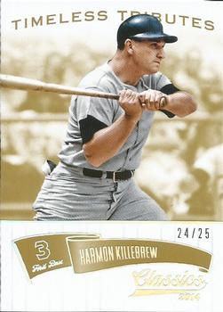 2014 Panini Classics - Timeless Tributes Gold #61 Harmon Killebrew Front