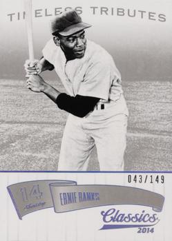 2014 Panini Classics - Timeless Tributes Silver #43 Ernie Banks Front