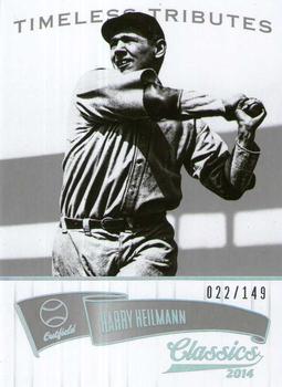 2014 Panini Classics - Timeless Tributes Silver #62 Harry Heilmann Front