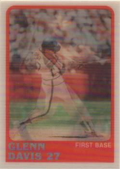 1988 Sportflics #102 Glenn Davis Front