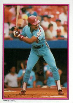 1988 Topps - 1988 All-Star Set Collector's Edition (Glossy Send-Ins) #43 Juan Samuel Front