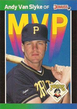 1989 Donruss - Bonus MVP's #BC-10 Andy Van Slyke Front