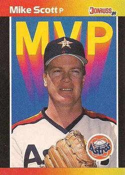 1989 Donruss - Bonus MVP's #BC-2 Mike Scott Front