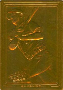 1993 Action Packed All-Star Gallery Series I - 24K Gold #6G Al Kaline Front
