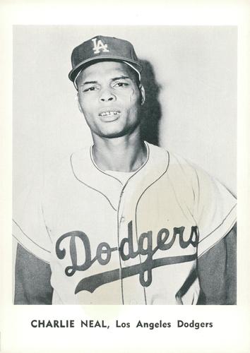 1961 Jay Publishing Los Angeles Dodgers #NNO Charlie Neal Front
