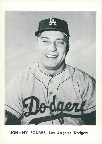 1961 Jay Publishing Los Angeles Dodgers #NNO Johnny Podres Front