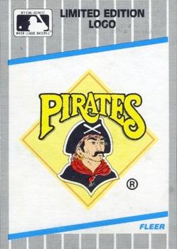 1989 Fleer - Cello / Wax Box Bottom Singles #C-23 Pittsburgh Pirates Logo Front