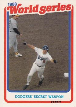 1989 Fleer - World Series #1 Dodgers' Secret Weapon Front
