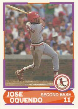 1989 Score Young Superstars 2 #16 Jose Oquendo Front