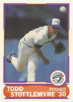 1989 Score Young Superstars 2 #20 Todd Stottlemyre Front